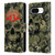 Alchemy Gothic Skull Camo Skull Leather Book Wallet Case Cover For Google Pixel 8