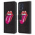 The Rolling Stones Graphics Pink Tongue Leather Book Wallet Case Cover For Motorola Moto G73 5G