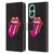 The Rolling Stones Graphics Pink Tongue Leather Book Wallet Case Cover For OPPO A78 5G