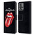 The Rolling Stones Key Art Tongue Classic Leather Book Wallet Case Cover For Motorola Moto Edge 30 Fusion