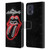 The Rolling Stones Licks Collection Neon Leather Book Wallet Case Cover For Motorola Moto G73 5G