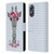 Monika Strigel Flower Giraffe And Stripes Blue Leather Book Wallet Case Cover For OPPO A17