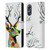 Pixie Cold Animals King Of The Forest Leather Book Wallet Case Cover For OPPO A17