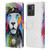 Pixie Cold Cats Hippy Lion Leather Book Wallet Case Cover For Motorola Moto Edge 40