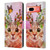 Jena DellaGrottaglia Animals Kitty Leather Book Wallet Case Cover For Google Pixel 7a