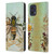 Jena DellaGrottaglia Insects Bee Garden Leather Book Wallet Case Cover For Motorola Moto G73 5G