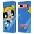 The Powerpuff Girls Graphics Bubbles Leather Book Wallet Case Cover For Google Pixel 7a