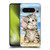 Kayomi Harai Animals And Fantasy Seashell Kitten At Beach Soft Gel Case for Google Pixel 8 Pro