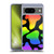 Grace Illustration Cow Prints Rainbow Soft Gel Case for Google Pixel 8
