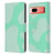 Grace Illustration Cow Prints Mint Green Leather Book Wallet Case Cover For Google Pixel 7a