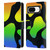 Grace Illustration Cow Prints Rainbow Leather Book Wallet Case Cover For Google Pixel 8