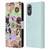 Sheena Pike Animals Puppy Dogs And Donuts Leather Book Wallet Case Cover For OPPO A17