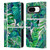 Mark Ashkenazi Banana Life Tropical Green Leather Book Wallet Case Cover For Google Pixel 8