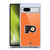 NHL Philadelphia Flyers Plain Soft Gel Case for Google Pixel 7a