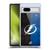 NHL Tampa Bay Lightning Half Distressed Soft Gel Case for Google Pixel 7a