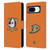 NHL Anaheim Ducks Plain Leather Book Wallet Case Cover For Google Pixel 8