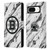 NHL Boston Bruins Marble Leather Book Wallet Case Cover For Google Pixel 8