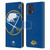 NHL Buffalo Sabres Oversized Leather Book Wallet Case Cover For Motorola Moto G73 5G