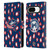 NHL Columbus Blue Jackets Leopard Patten Leather Book Wallet Case Cover For Google Pixel 8