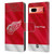 NHL Detroit Red Wings Jersey Leather Book Wallet Case Cover For Google Pixel 7a