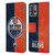 NHL Edmonton Oilers Half Distressed Leather Book Wallet Case Cover For Motorola Moto Edge 30 Fusion