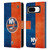 NHL New York Islanders Half Distressed Leather Book Wallet Case Cover For Google Pixel 8