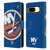 NHL New York Islanders Oversized Leather Book Wallet Case Cover For Google Pixel 8