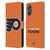 NHL Philadelphia Flyers Plain Leather Book Wallet Case Cover For OPPO A17