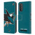 NHL San Jose Sharks Oversized Leather Book Wallet Case Cover For Motorola Moto G82 5G