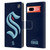 NHL Seattle Kraken Oversized Leather Book Wallet Case Cover For Google Pixel 7a