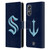NHL Seattle Kraken Plain Leather Book Wallet Case Cover For OPPO A17