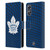 NHL Toronto Maple Leafs Net Pattern Leather Book Wallet Case Cover For OPPO A17