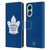 NHL Toronto Maple Leafs Plain Leather Book Wallet Case Cover For OPPO A78 4G
