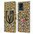 NHL Vegas Golden Knights Leopard Patten Leather Book Wallet Case Cover For Motorola Moto Edge 40 Pro