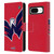 NHL Washington Capitals Oversized Leather Book Wallet Case Cover For Google Pixel 8