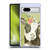 Haley Bush Floral Painting Holstein Cow Soft Gel Case for Google Pixel 7a