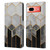 Elisabeth Fredriksson Sparkles Charcoal Hexagons Leather Book Wallet Case Cover For Google Pixel 7a