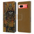 David Lozeau Colourful Grunge Samurai Leather Book Wallet Case Cover For Google Pixel 7a