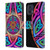 Beth Wilson Rainbow Celtic Knots Divine Leather Book Wallet Case Cover For Motorola Moto G73 5G