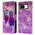 Random Galaxy Space Llama Kitty & Cat Leather Book Wallet Case Cover For Google Pixel 8
