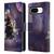 Random Galaxy Space Llama Unicorn Space Ride Leather Book Wallet Case Cover For Google Pixel 8