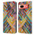 Rachel Caldwell Patterns Superst Leather Book Wallet Case Cover For Google Pixel 7a