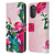 Mai Autumn Floral Garden Rose Leather Book Wallet Case Cover For Motorola Moto G82 5G