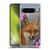 Ash Evans Animals Fox Peonies Soft Gel Case for Google Pixel 8 Pro