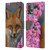 Ash Evans Animals Fox Peonies Leather Book Wallet Case Cover For Motorola Moto Edge 30 Fusion