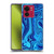 Suzan Lind Marble Blue Soft Gel Case for Motorola Moto Edge 40