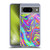 Suzan Lind Marble Illusion Rainbow Soft Gel Case for Google Pixel 8