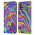 Suzan Lind Marble Illusion Rainbow Leather Book Wallet Case Cover For Motorola Moto Edge 30 Fusion