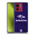 NFL Baltimore Ravens Graphics Coloured Marble Soft Gel Case for Motorola Moto Edge 40