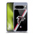 NFL Atlanta Falcons Logo Stripes Soft Gel Case for Google Pixel 8 Pro